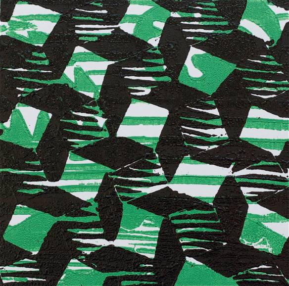 1 Kalevipoeg - 18,2 - Teekond Maailma Otsa (T.Laamann, 2013, woodcutprint, 10x10cm)