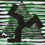 1 Kalevipoeg - 2,2 - Taara (T.Laamann, 2013, woodcutprint, 10x10cm)