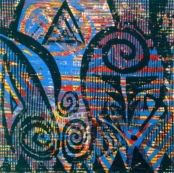 180 B (Tarrvi Laamann, 2013, woodcutprint, 4ox40cm)