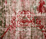 Jnana Yoga I (T.Laamann, 1992, woodcutprint, 43x53cm)