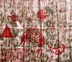 Jnana Yoga III (T.Laamann, 1992, woodcutprint, 43x53cm)