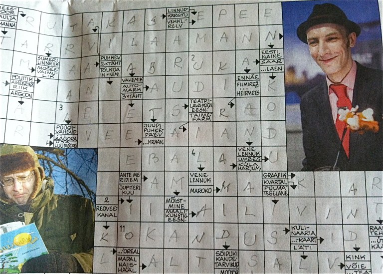 Päevaleht 14.9.2013 (T.L. ristsõnas)